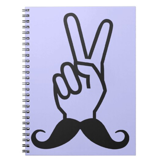 Aangepast notitieboek Winnende Mustache (Voorkant)