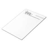 Aangepast, notities van het bureau van het notitie notitieblok (Schuin)