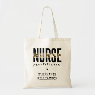 Aangepast NP-cheetah-Afstuderen voor verpleegkundi Tote Bag