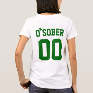 Aangepast nummer Zo nuchtere klaver St Patrick's D T-shirt