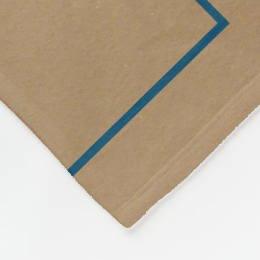 Aangepast Ocean Beach Fleece Deken (Hoek)