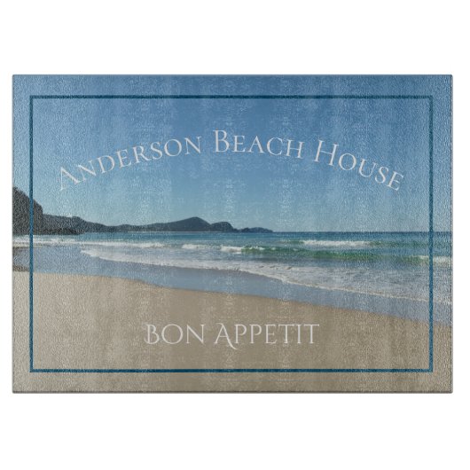 Aangepast Ocean Beach Snijplank (Voorkant)