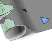 Aangepast Oerwoud Thema Verjaardag Cadeaupapier (Rol Hoek)