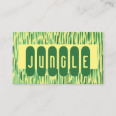 Aangepast Oerwoud-Visitekaartje voor Vibe Visitekaartje (Voorkant)