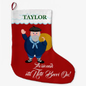 Aangepast, Olentzero + "Zorionak eta Urte Berri On Grote Kerstsok (Voorkant)