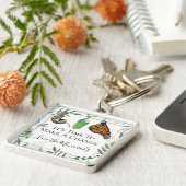 Aangepast om de instandhouding van de vlinder van sleutelhanger (Zijkant)