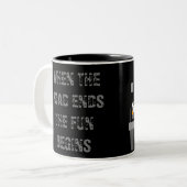 Aangepast om de klassieke mok voor grondoverdracht (Voorkant links)