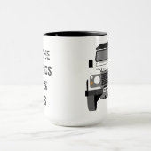 Aangepast om de klassieke mok voor grondoverdracht (Midden)