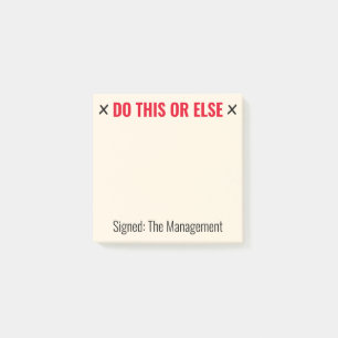 Aangepast om dit of andere grappigheid te doen post-it® notes