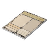 Aangepast om een dagelijkse plannerluipaard te doe notitieblok (Linkerzijde)