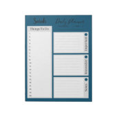 Aangepast om een lijst te maken van de Daily-plane Notitieblok (Linkerzijde)