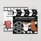 Aangepast om films op zaterdag te bekijken kaart (Voorkant / Achterkant)