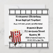 Aangepast om films op zaterdag te bekijken kaart (Achterkant)