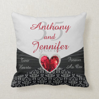 Aangepast om het even welk # Jubileum Pillow van d Kussen