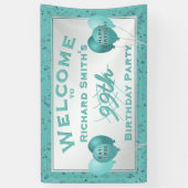 Aangepast - om het even welke feestdag van de Leef Spandoek (Verticaal)