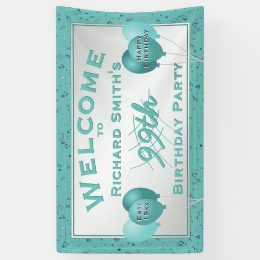 Aangepast - om het even welke feestdag van de Leef Spandoek (Verticaal)