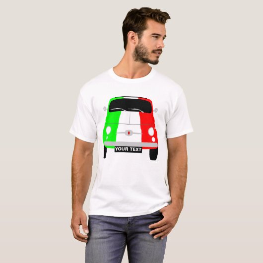 Aangepast om  klassiek Italië te personaliseren Fi T-shirt (Voorkant volledig)