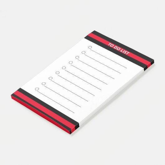 Aangepast om lijst te doen post-it® notes (Schuin)