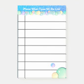 Aangepast om lijst te doen post-it® notes (Voorkant)