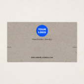 Aangepast om Logo Kraft Bracelet-display toe te vo Visitekaartje (Voorkant)