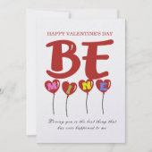 Aangepast om persoonlijk Valentijnsdag te Kaarten (Voorkant)