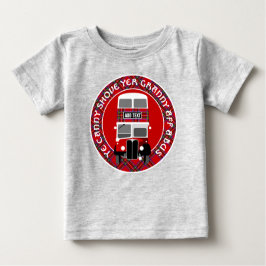 Aangepast om  Tartanbus Baby T-Shirt aan te passen