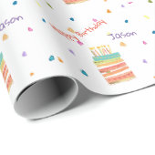 Aangepast omlooppapier voor jachthag en Confetti Cadeaupapier (Rol Hoek)