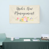 Aangepast onder nieuwe Business Management-banner Spandoek (Beurs)