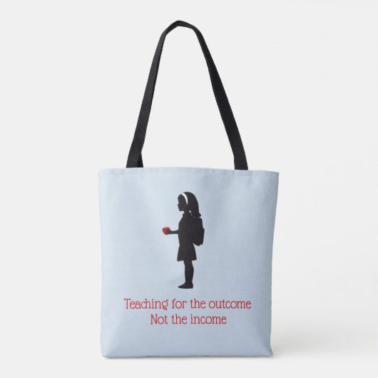 Aangepast onderwijzen voor resultaatontwerp tote bag (Achterkant)