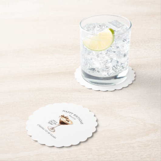 Aangepast Onderzetter 30e verjaardag Espresso Mart (Insitu)