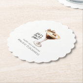 Aangepast Onderzetter 90ste verjaardag Espresso Ma (Gekanteld)