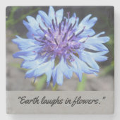 Aangepast Onderzetter Floral Stone (Voorkant)