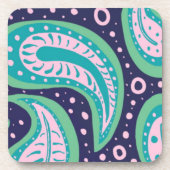 Aangepast onderzetter van Paisley, hard plastic (Voorkant)