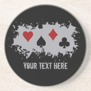 Aangepast onderzetter voor Card Splash