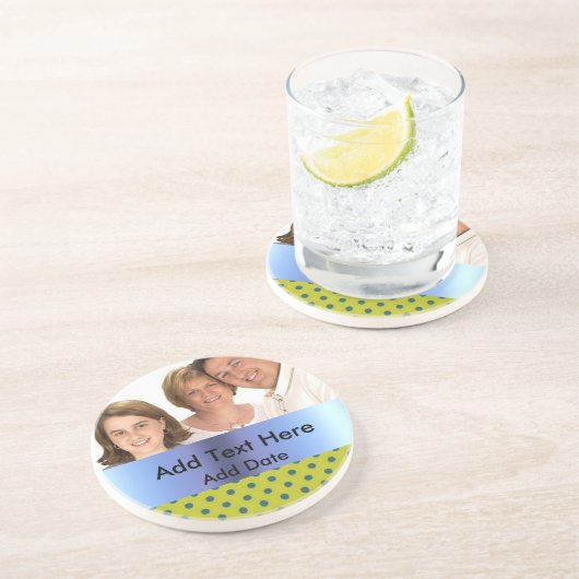 Aangepast Onderzetter voor foto Sandstone (Zijkant)