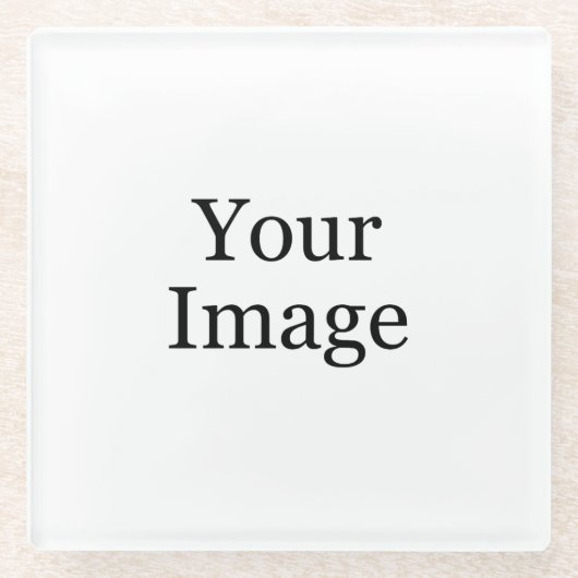 Aangepast Onderzetter voor fotoglas (Voorkant)