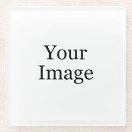 Aangepast Onderzetter voor fotoglas Glazen Onderzetter