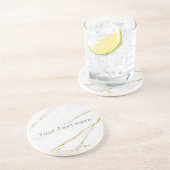 Aangepast Onderzetter voor goudmarmer (Zijkant)