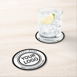 Aangepast Onderzetter voor Logo voor zakelijke aan