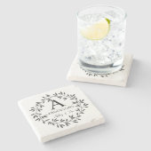 Aangepast Onderzetter voor naam van familie: Stone (Zijkant)