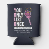 Aangepast onroerend goed dat je slechts één keer a blikjeskoeler (Voorkant)