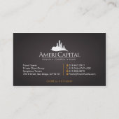 AANGEPAST onroerend goed V3 Visitekaartje (Achterkant)