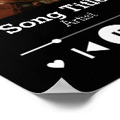 Aangepast ons Song-Poster Poster (Hoek)
