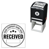 Aangepast Ontvangen Business Self Inking Rubber St Zelfinktende Stempel (In situ)