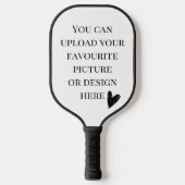 Aangepast ontwerp, Aangepaste foto Pickleball Paddle (Voorkant)
