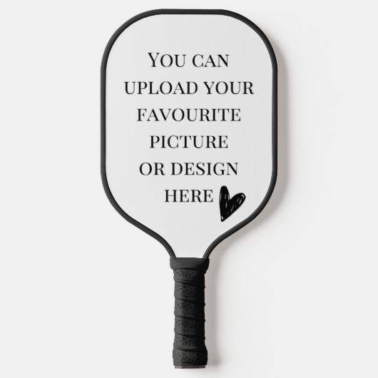 Aangepast ontwerp, Aangepaste foto Pickleball Paddle (Voorkant)