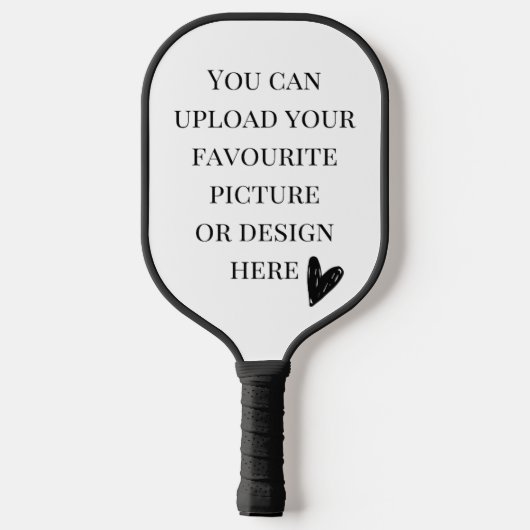 Aangepast ontwerp, Aangepaste foto Pickleball Paddle (Achterkant)