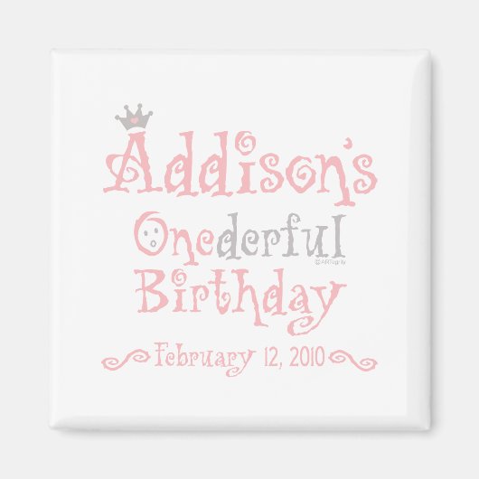 Aangepast ontwerp - Addison Magneet (Voorkant)