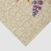 Aangepast ontwerp bloemendecoupe-effect decoupage tissuepapier (Detail)