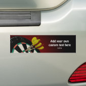 Aangepast ontwerp bumpersticker (Op auto)